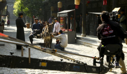 毛驴拉车视频,传统农耕文化的生动写照